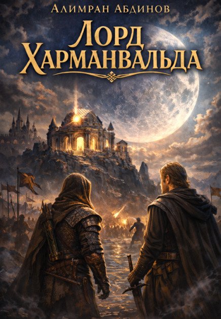 Обложка книги «Лорд Харманвальда» — Алимран Абдинов, ISBN 9785524020895