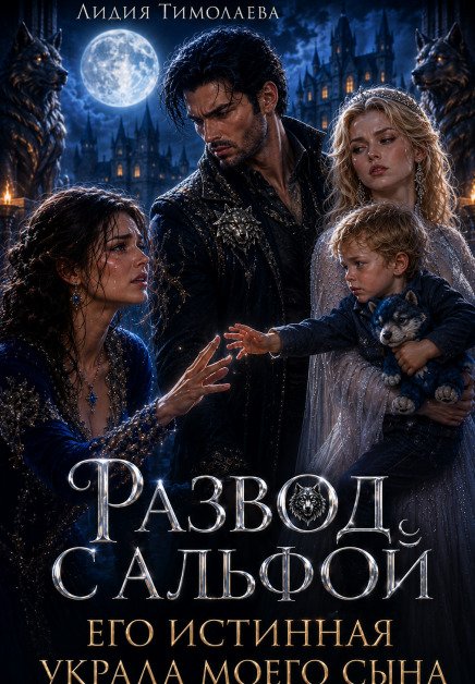 Обложка книги «Развод с альфой. Его истинная украла моего сына» — Лилия Тимолаева, ISBN 9785524023858