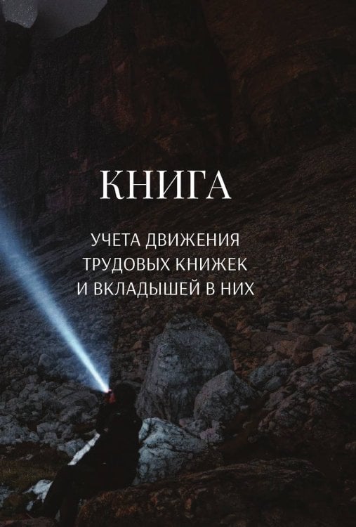 Обложка книги «Книга учета трудовых книжек и вкладыщей к ним» — автора нет, ISBN 9785521888436