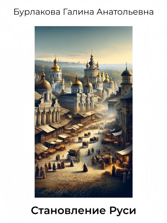 Обложка книги «Становление Руси» — Бурлакова Галина Анатольевна, ISBN 9785006102644