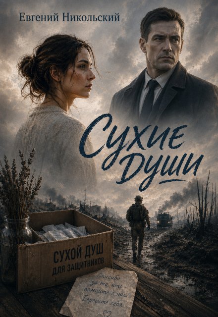 Обложка книги «Сухие души» — Евгений Никольский, ISBN 9785524054111