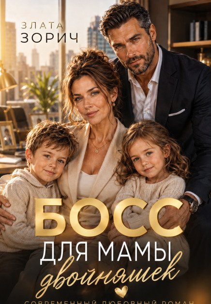 Обложка книги «Босс для мамы двойняшек» — Злата Зорич, ISBN 9785524053787