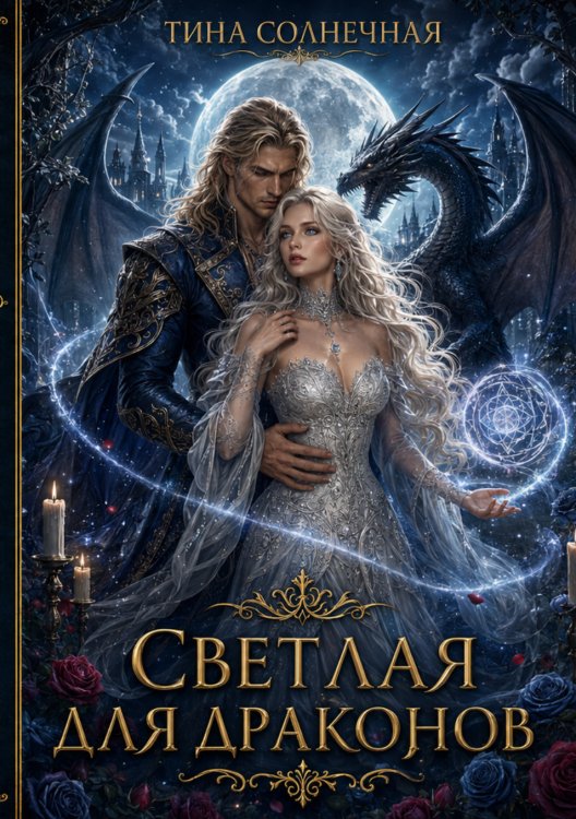 Обложка книги «Светлая для драконов» — Тина Солнечная, ISBN 9785524041234