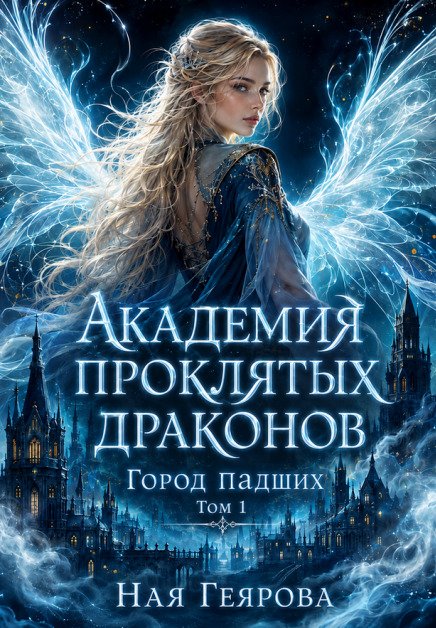 Обложка книги «Город падших. Академия проклятых драконов» — Ная Геярова, ISBN 9785524054043
