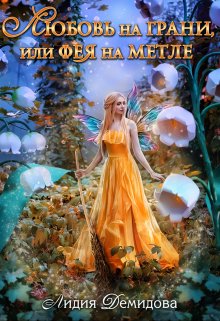 Обложка книги «Любовь на грани, или Фея на метле» — Лидия Демидова, ISBN 9785524043757