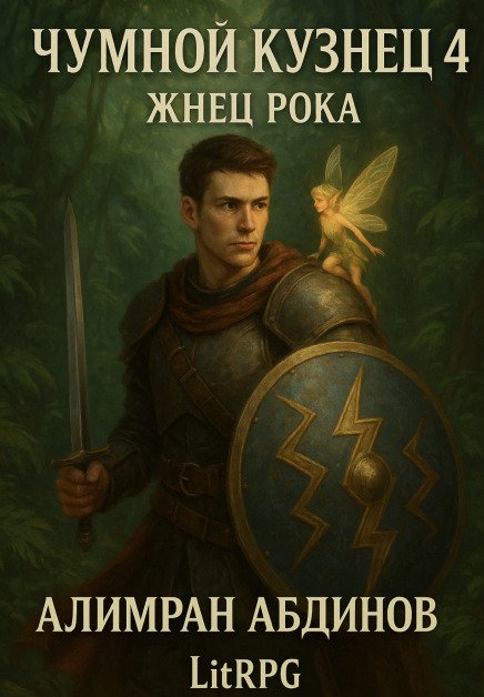 Обложка книги «Чумной Кузнец 4: Жнец Рока» — Алимран Абдинов, ISBN 9785524021083