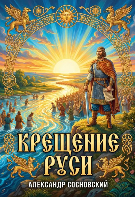 Обложка книги «Крещение Руси» — Александр Сосновский, ISBN 9785524032829