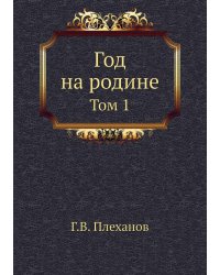 Год на родине. Том 1