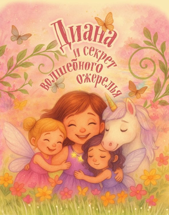 Обложка книги «Диана и секрет волшебного ожерелья. Именная книга для девочек с заданиями» — Нет автора, ISBN 9785042281129