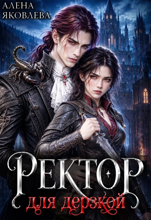 Обложка книги «Ректор для дерзкой» — Алена Яковлева, ISBN 9785524015860