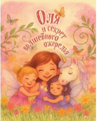 Оля и секрет волшебного ожерелья. Именная книга для девочек с заданиями