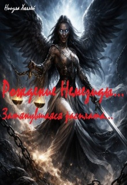 Обложка книги «Рождение Немезиды... Затянувшаяся расплата...» — Ниизла Холлей, ISBN 9785524029188