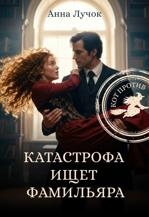 Обложка книги «Катастрофа ищет фамильяра. Кот против!» — Анна Лучок, ISBN 9785524013262