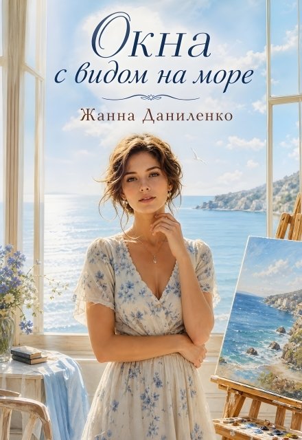 Обложка книги «Окна с видом на море» — Жанна  Даниленко, ISBN 9785524041302