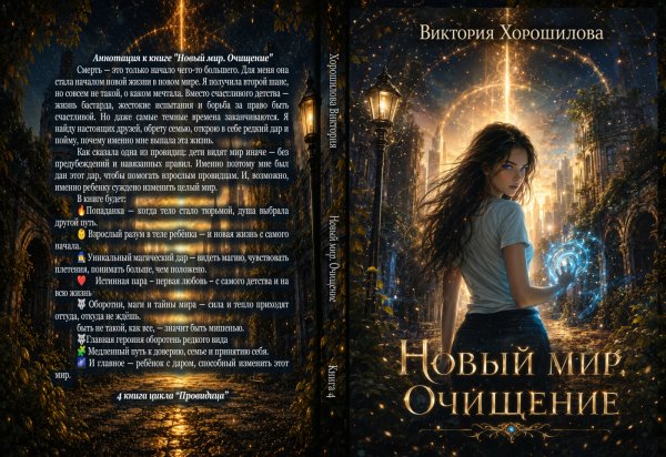 Обложка книги «Новый мир. Очищение» — Виктория Хорошилова, ISBN 9785524023285