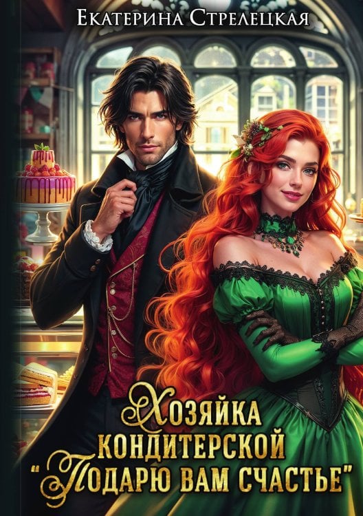 Обложка книги «Хозяйка кондитерской "Подарю вам счастье"» — Екатерина Стрелецкая, ISBN 9785524029676