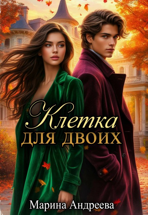 Обложка книги «Клетка для двоих» — Марина Андреева, ISBN 9785524037596