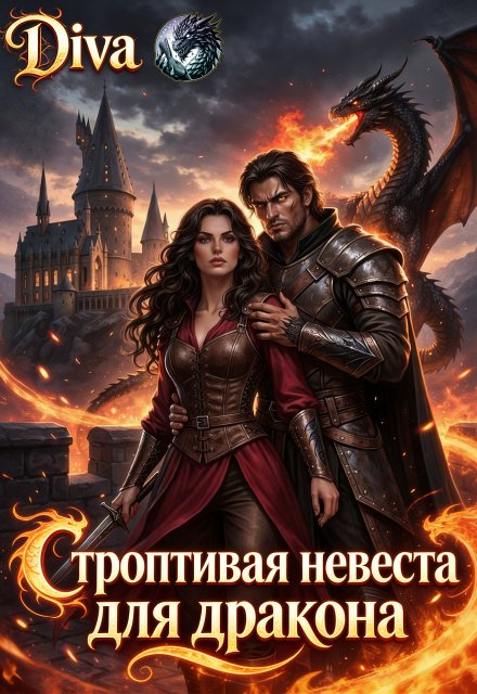Обложка книги «Строптивая невеста для дракона» — Diva, ISBN 9785524033475