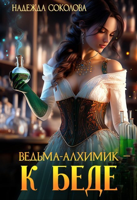 Обложка книги «Ведьма-алхимик - к беде» — Надежда Соколова, ISBN 9785524062819