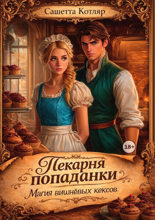 Обложка книги «Пекарня попаданки. Магия вишневых кексов» — Сашетта Котляр, ISBN 9785521999170