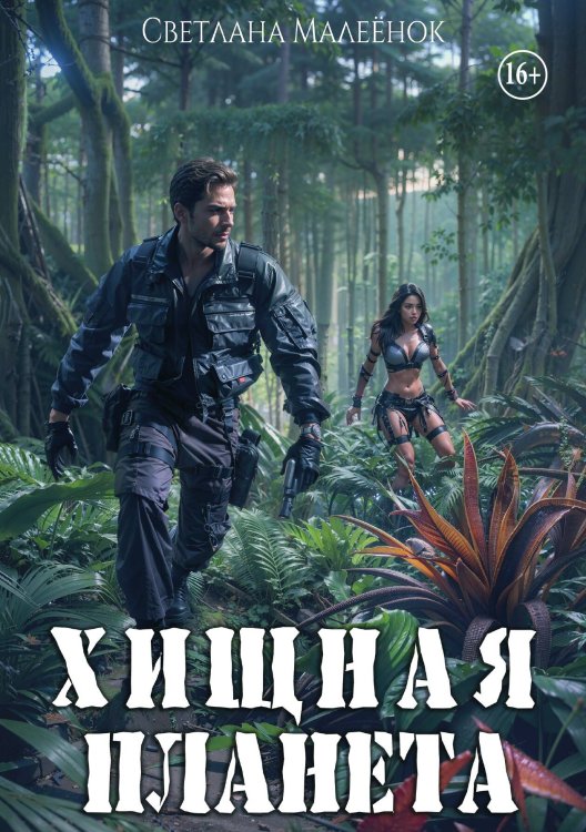 Обложка книги «Хищная планета» — Светлана Малеёнок, ISBN 9785521936137