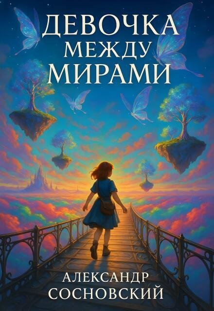 Обложка книги «Девочка между мирами» — Александр Сосновский, ISBN 9785524032638