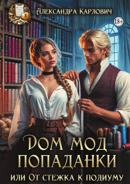 Обложка книги «Дом Мод попаданки,или От стежка к подиуму» — Александра Карлович, ISBN 9785524013477