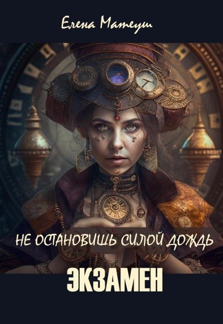 Обложка книги «Не остановишь силой дождь. Экзамен» — Елена Матеуш, ISBN 9785524014924