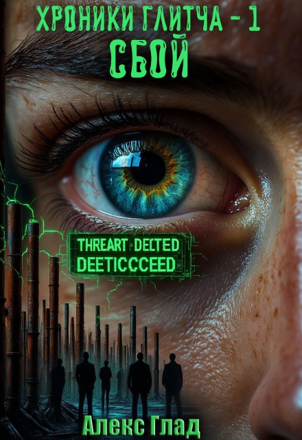 Обложка книги «Хроники Глитча - 1. Сбой» — Алекс Глад, ISBN 9785524048653