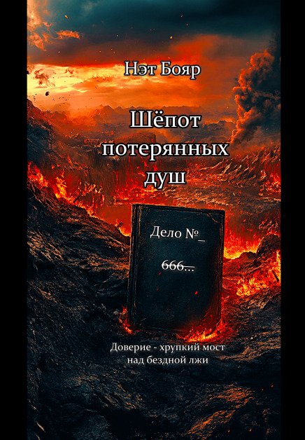 Обложка книги «Шёпот потерянных душ» — Нэт Бояр, ISBN 9785524015358