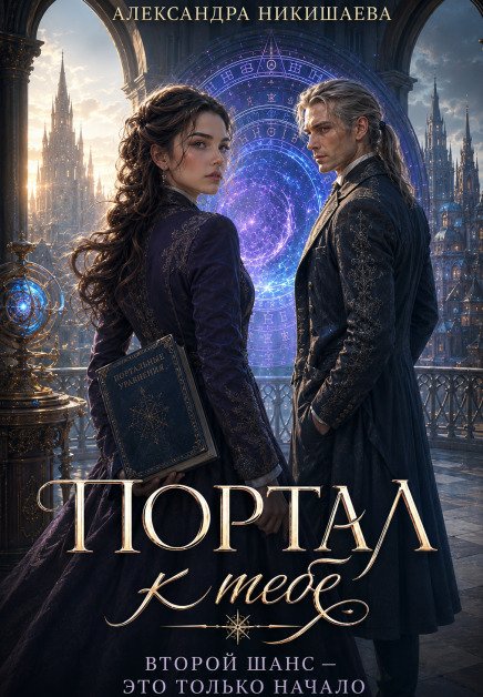 Обложка книги «Портал к тебе.» — Александра Никишаева, ISBN 9785524060808