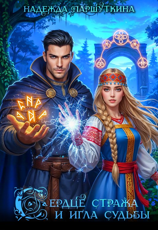 Обложка книги «Сердце стража и игла судьбы» — Надежда Паршуткина, ISBN 9785524051912