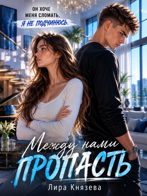 Обложка книги «Между нами пропасть» — Лира Князева, ISBN 9785524016638