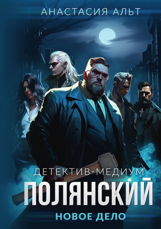 Обложка книги «Полянский. Детектив-медиум. Новое дело» — Анастасия Альт, ISBN 9785517122940