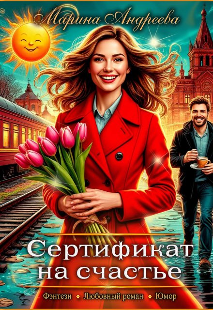 Обложка книги «Сертификат на счастье» — Марина Андреева, ISBN 9785524037657
