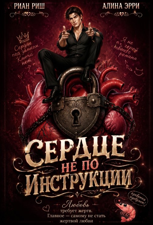 Обложка книги «Сердце не по инструкции» — Риан Риш; Алина Эрри, ISBN 9785524015921
