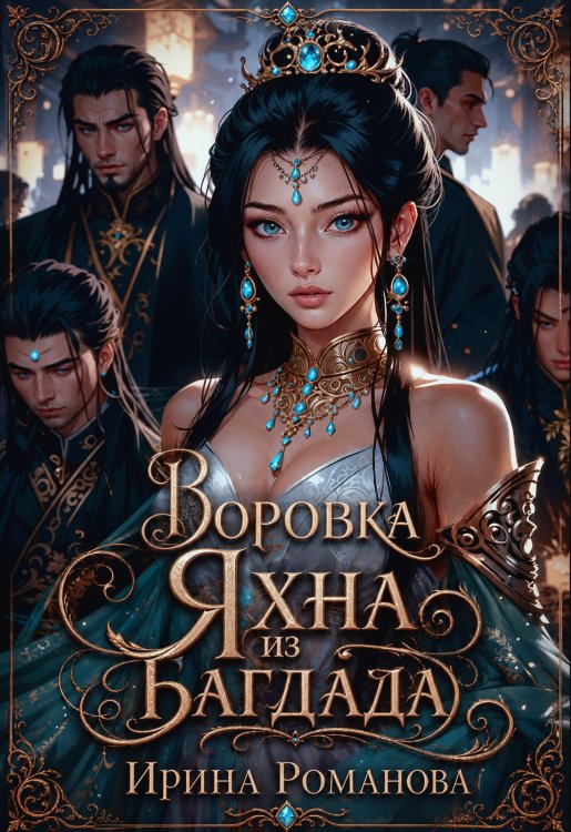 Обложка книги «Воровка Яхна из Багдада» — Ирина Романова, ISBN 9785524056351