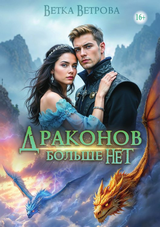 Обложка книги «Драконов больше нет» — Ветка Ветрова, ISBN 9785521938704