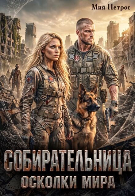 Собирательница. Осколки мира Обложка книги «Собирательница. Осколки мира» — Мия Петрос, ISBN 9785524022967