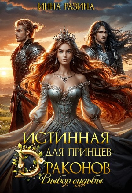 Обложка книги «Истинная для принцев-драконов. Выбор судьбы» — Инна Разина, ISBN 9785524056627