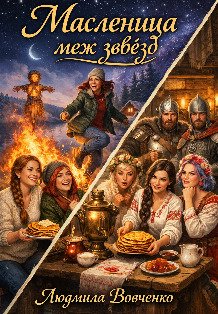 Обложка книги «Масленица меж звёзд.» — Людмила Вовченко, ISBN 9785524063328