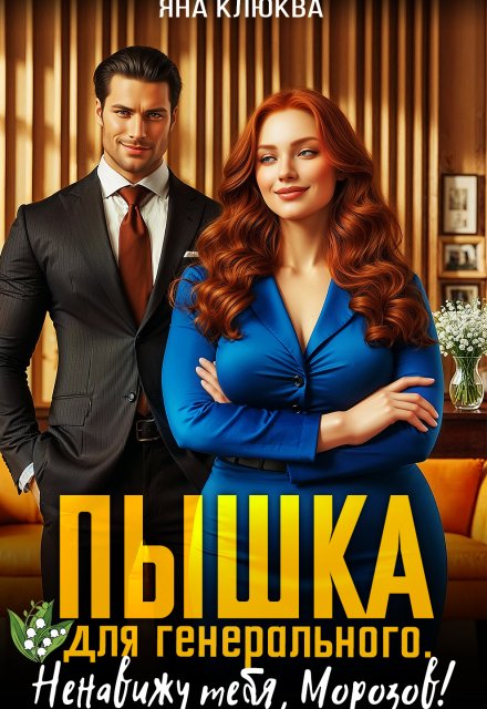 Обложка книги «Пышка для генерального. Ненавижу тебя Морозов» — Яна Клюква, ISBN 9785524049711