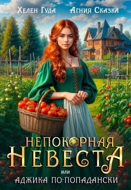 Обложка книги «Непокорная невеста, или Аджика по - попадански» — Агния Сказка; Хелен Гуда, ISBN 9785524053855