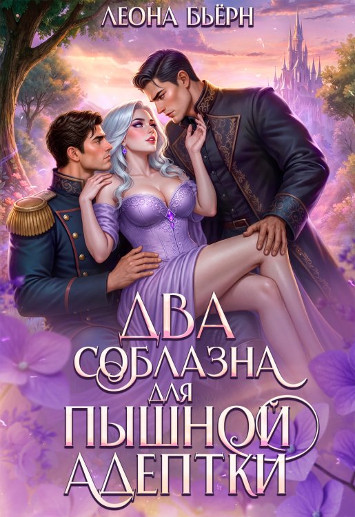 Обложка книги «Два соблазна для пышной адептки» — Леона Бьёрн, ISBN 9785524058935