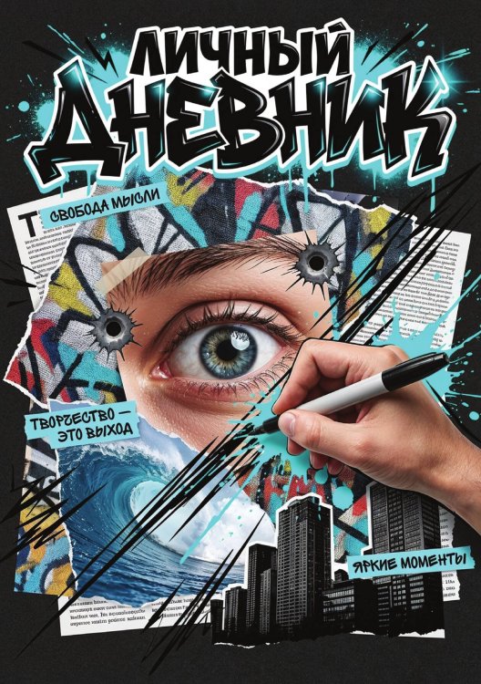 Обложка книги «Личный дневник, Дизайн: "Метранпаж" 100 страниц, А5» — Нет автора, ISBN 9785521988228
