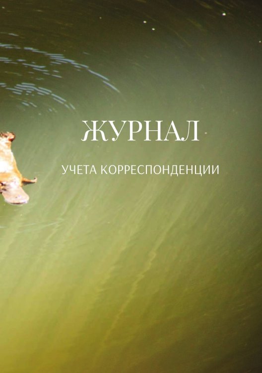 Обложка книги «Журнал учета корреспонденции» — автора нет, ISBN 9785521889143