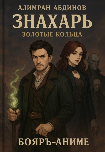 Обложка книги «Знахарь: Золотые Кольца» — Алимран Абдинов, ISBN 9785524020833