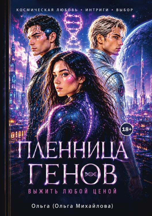 Обложка книги «Пленница генов. Выжить любой ценой» — Ольга (Ольга Михайлова), ISBN 9785524002471