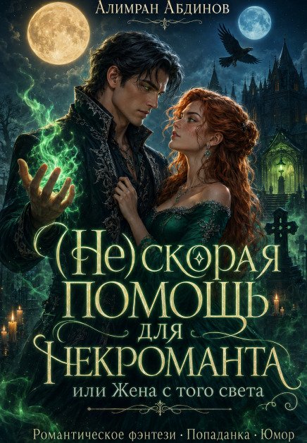 Обложка книги «(не)скорая Помощь для Некроманта, или Жена с Того Света» — Алимран Абдинов, ISBN 9785524034106