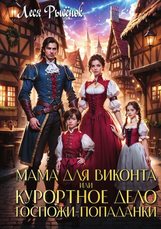 Обложка книги «Мама для виконта, или Курортное дело госпожи попаданки» — Леся Рысёнок, ISBN 9785524017741